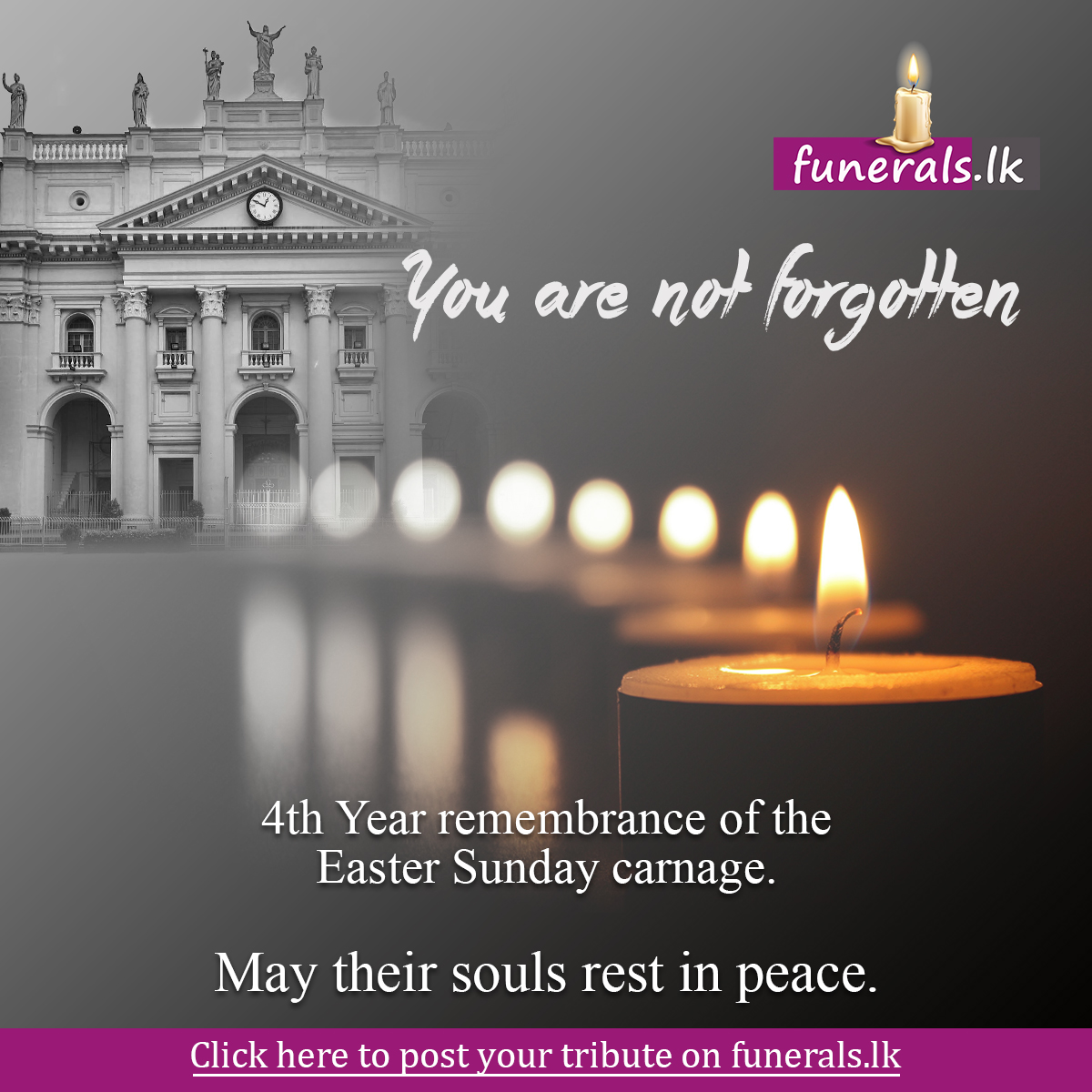 EASTER SUNDAY CARNAGE – 4TH YEAR REMEMBRANCE