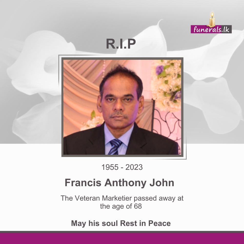 MR. FRANCIS ANTHONY JOHN