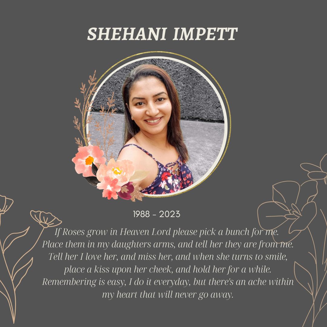 LATE SHEHANI IMPETT (1988 – 2023)