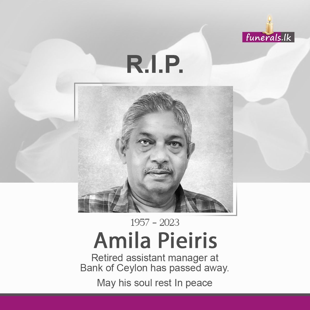 MR. PIERIES – AMILA