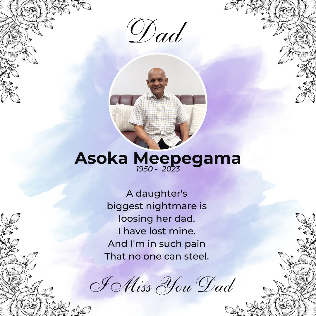 Late Asoka Meepegama (1950 – 2023)