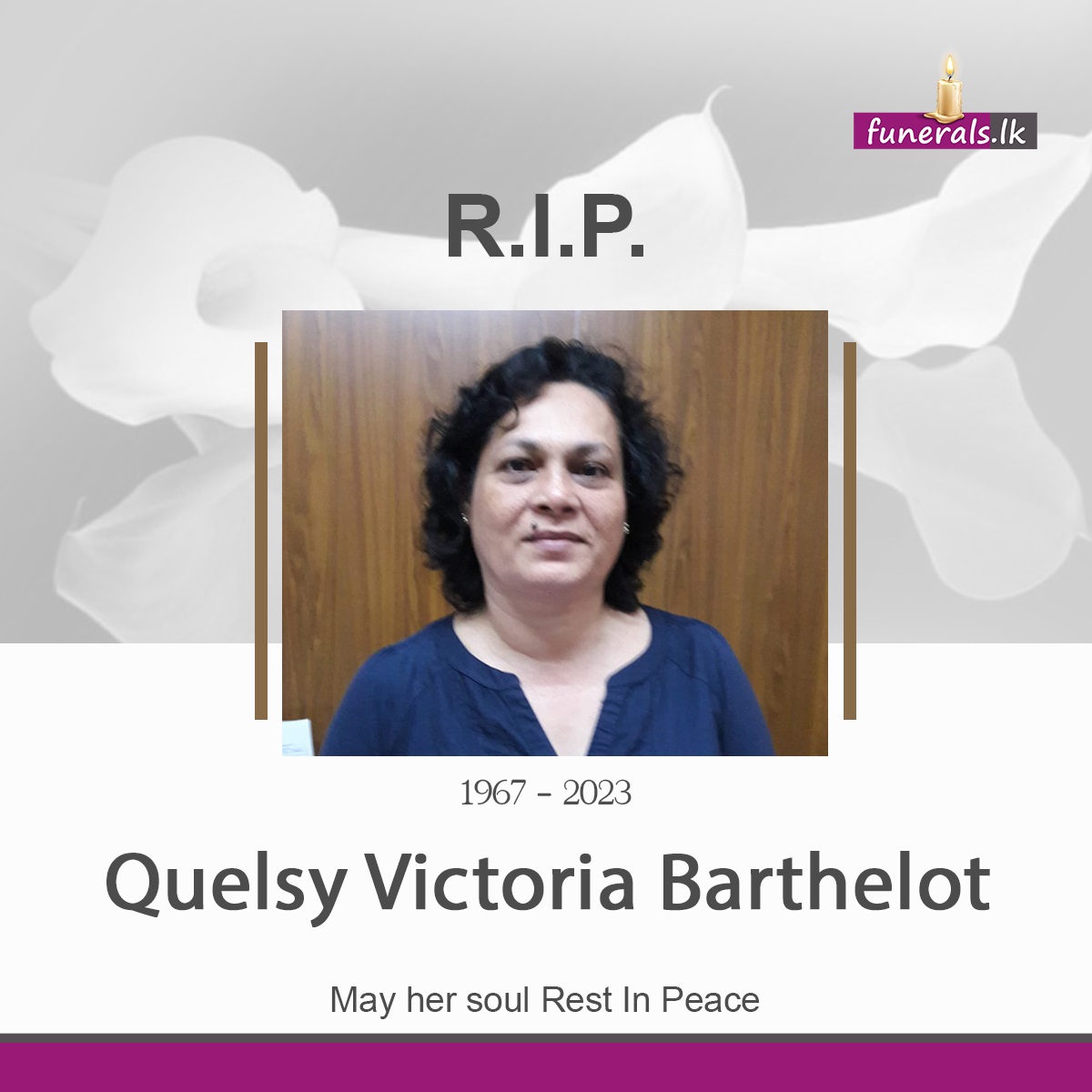 MRS. BARTHELOT – QUELSY VICTORIA